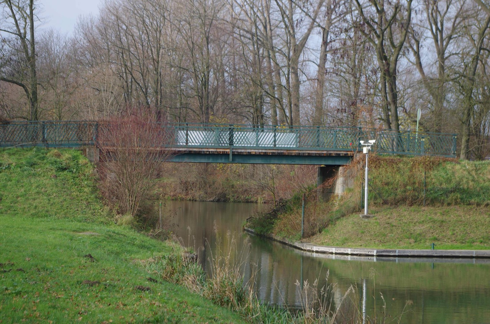 Veselí nad Moravou - lávka (přístaviště)