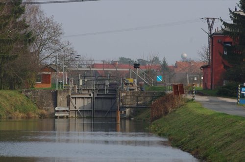 Veselí nad Moravou - plavební komora